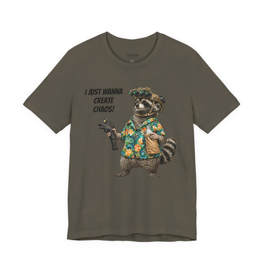 I Just Wanna Create ChaosUnisex Jersey Short Sleeve Tee