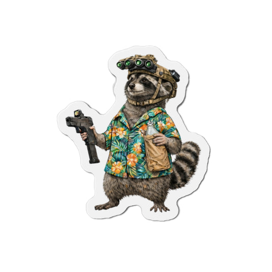 TRASH PANDA MAGNET — STILL OPERATIONAL