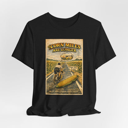 Corn Miles Unisex Jersey Short Sleeve Tee