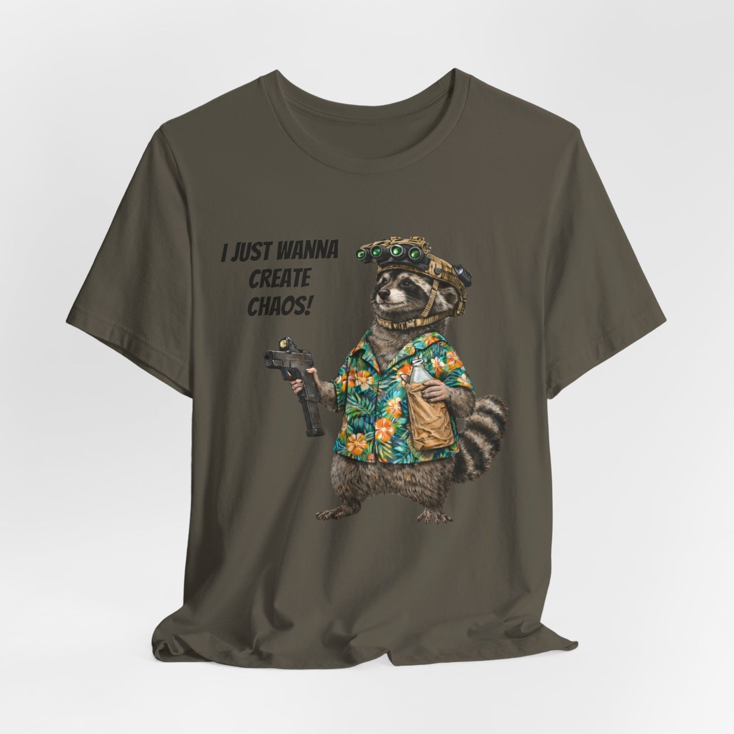 I Just Wanna Create ChaosUnisex Jersey Short Sleeve Tee