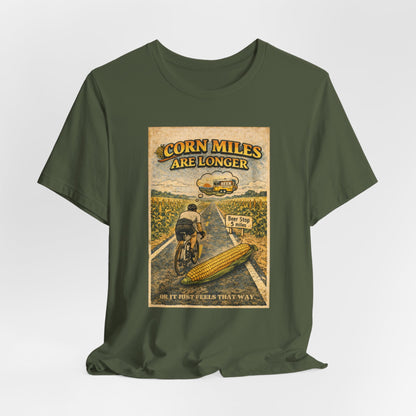 Corn Miles Unisex Jersey Short Sleeve Tee