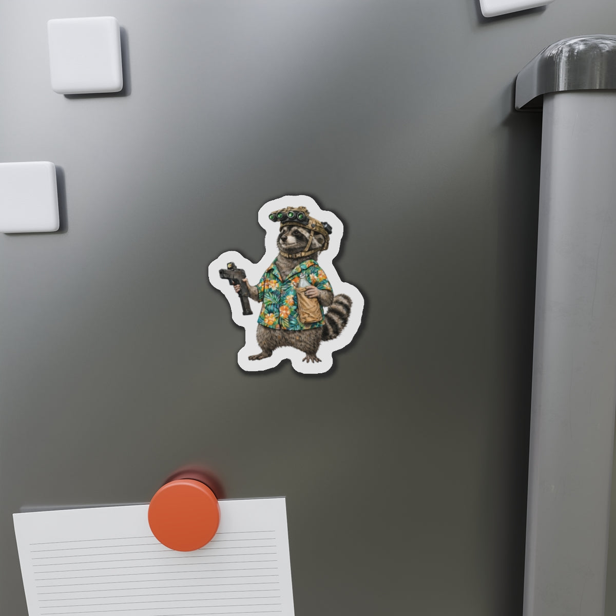 TRASH PANDA MAGNET — STILL OPERATIONAL