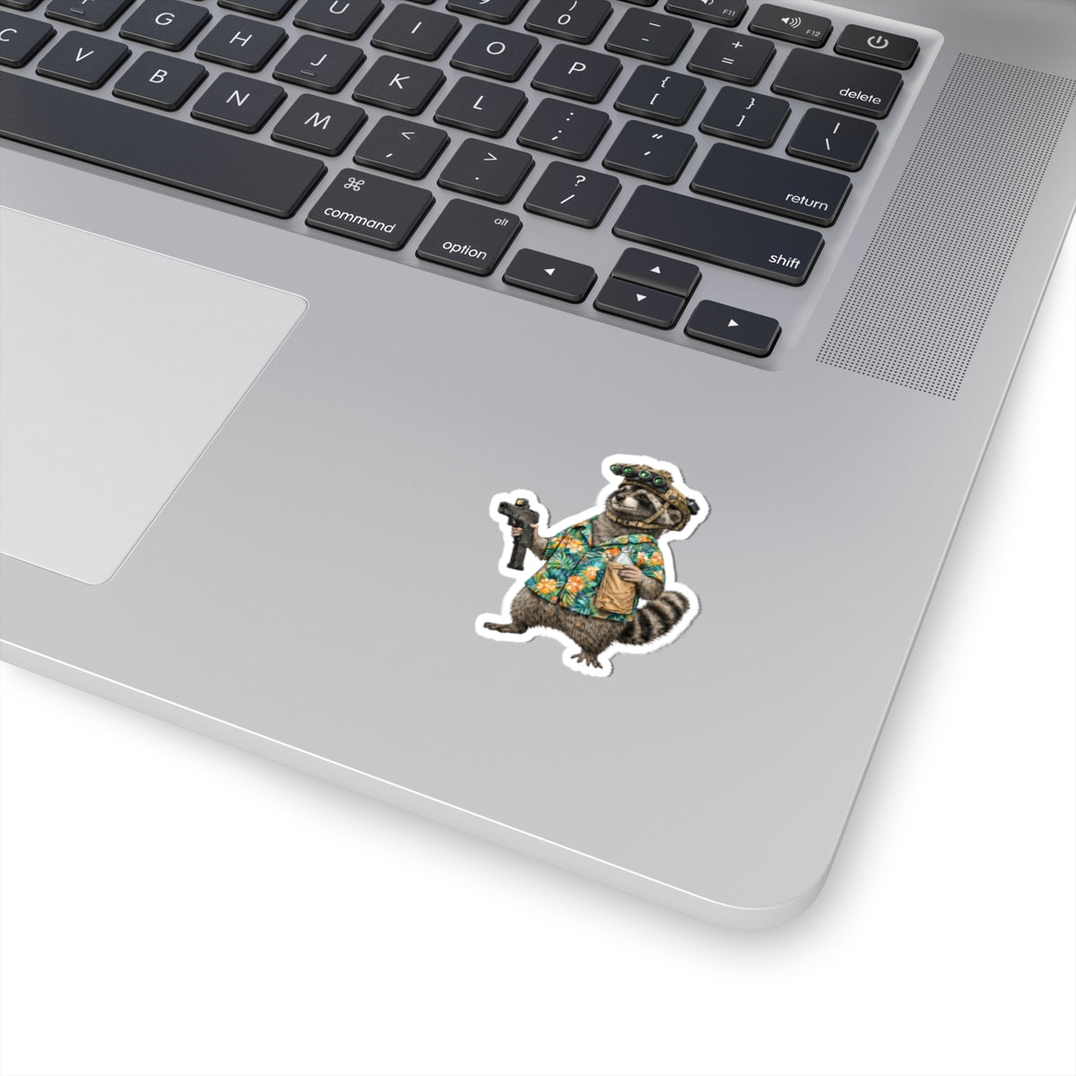 TRASH PANDA — STILL OPERATIONAL Kiss-Cut Stickers