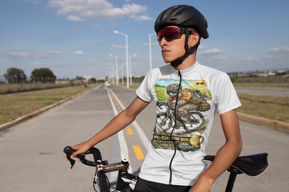 Will Pedal for Beer Unisex Jersey Short Sleeve Tee