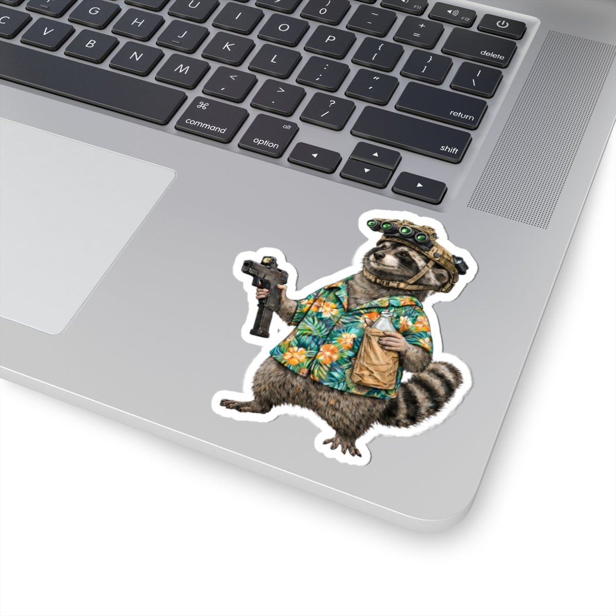 TRASH PANDA — STILL OPERATIONAL Kiss-Cut Stickers