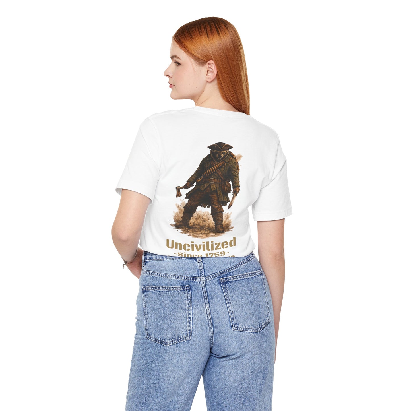 Uncivilized Since 1759 Shirt | Rogers’ Rangers Heritage Tee | Tactical Raccoon Ranger Graphic