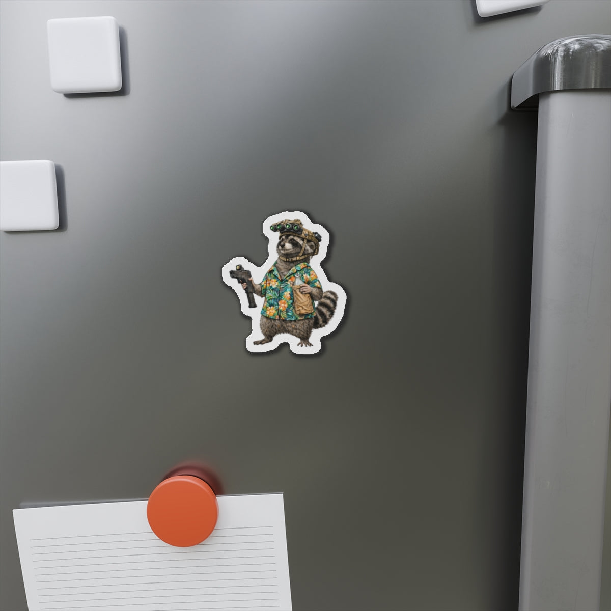 TRASH PANDA MAGNET — STILL OPERATIONAL