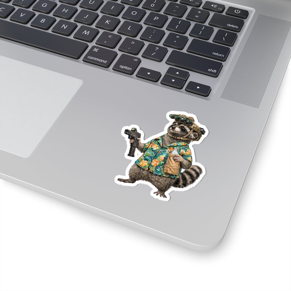 TRASH PANDA — STILL OPERATIONAL Kiss-Cut Stickers
