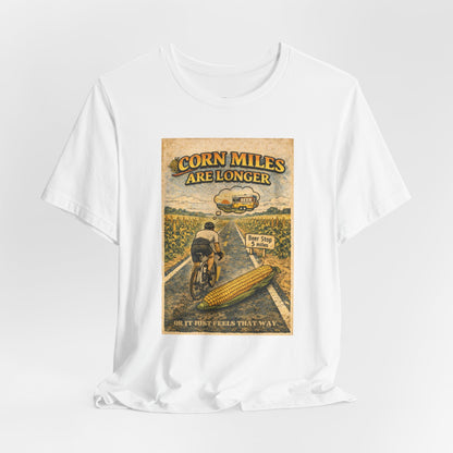Corn Miles Unisex Jersey Short Sleeve Tee