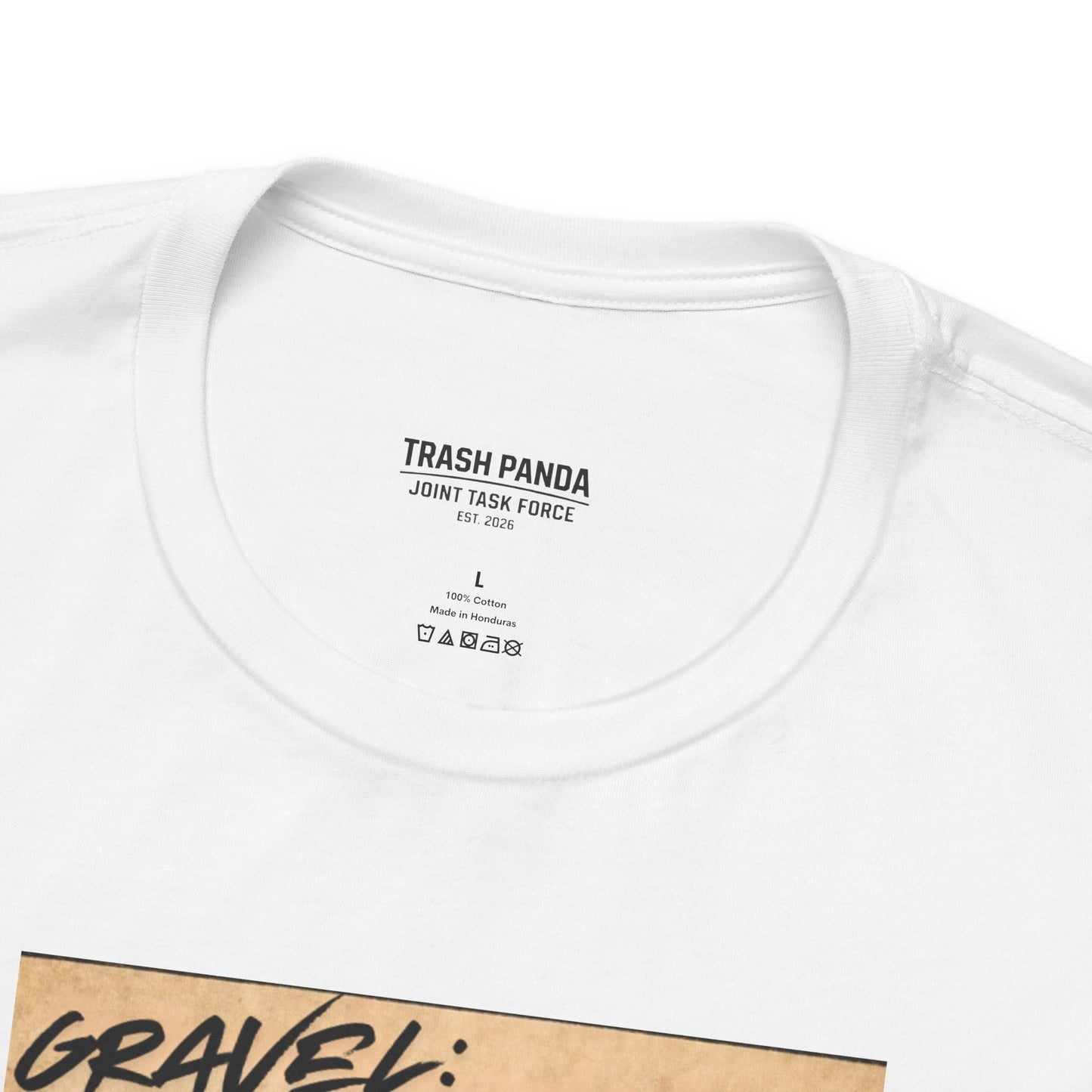 Gravel: Diginity Loss and Mustaches Unisex Jersey Short Sleeve Tee