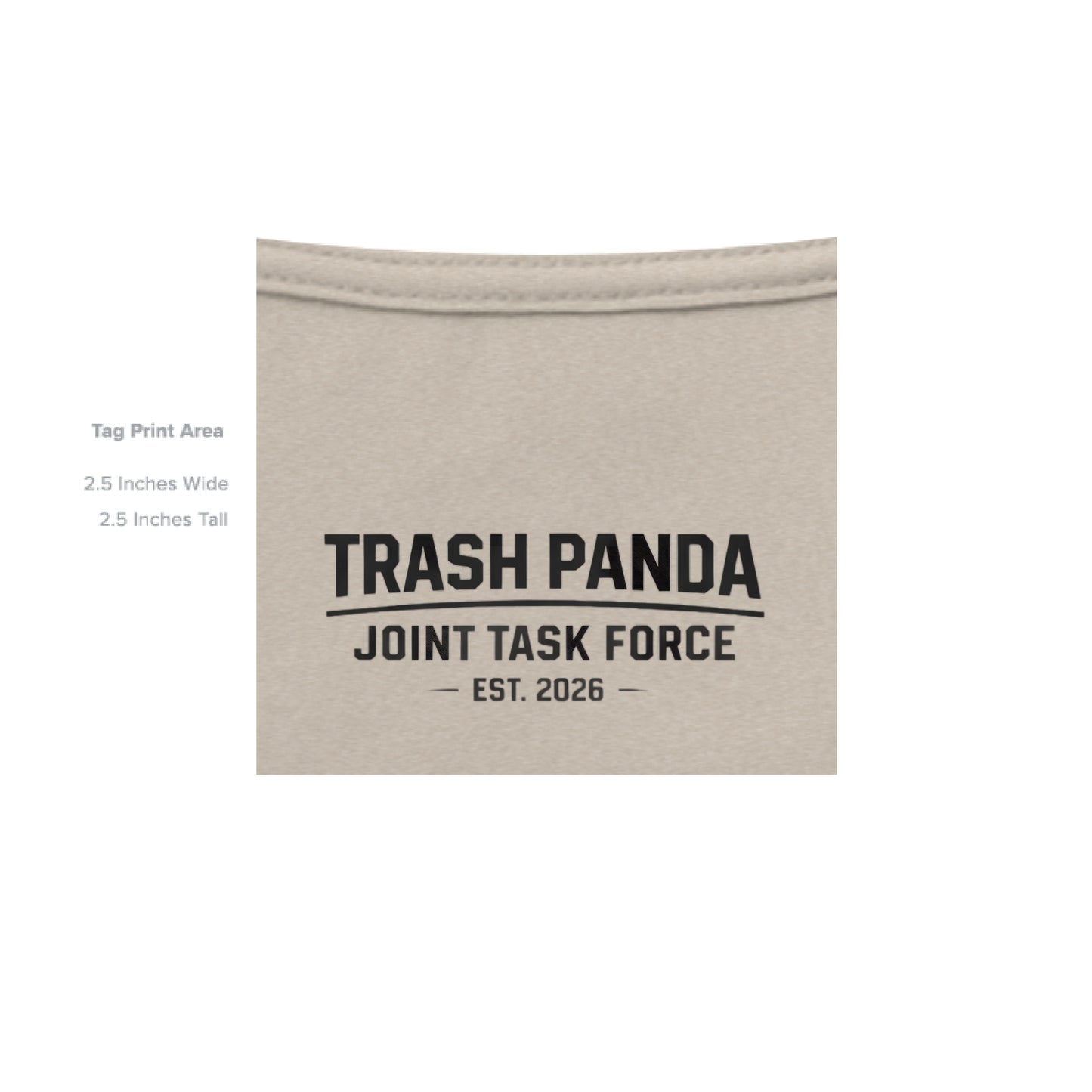 Tan Triblend - INSIDE_TAG_LINE